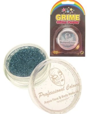 PartyXplosion glitter blauw